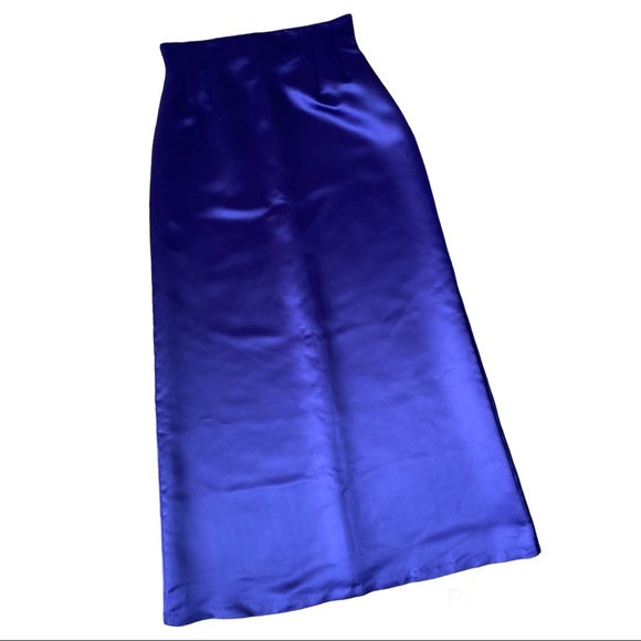 Jones New York Formal, Full length purple skirt, Size 6 - Picture 1 of 11